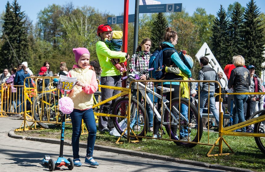 Велопробег "Спасибо за то, что мы живы!" прошел в Измайлове 22 фото