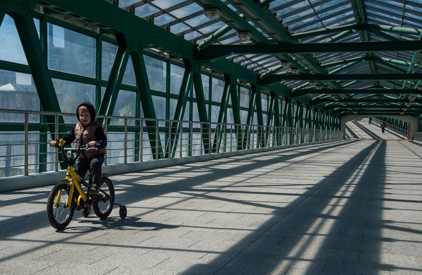 Велопробег "Спасибо за то, что мы живы!" прошел в Измайлове 25 фото