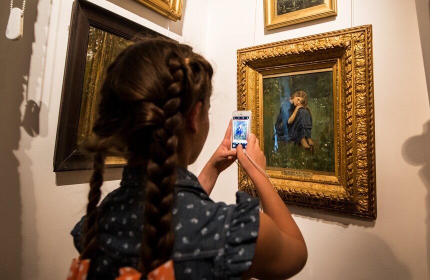 Третьяковка собрала пейзажи Васнецова в Доме-музее художника 17 фото