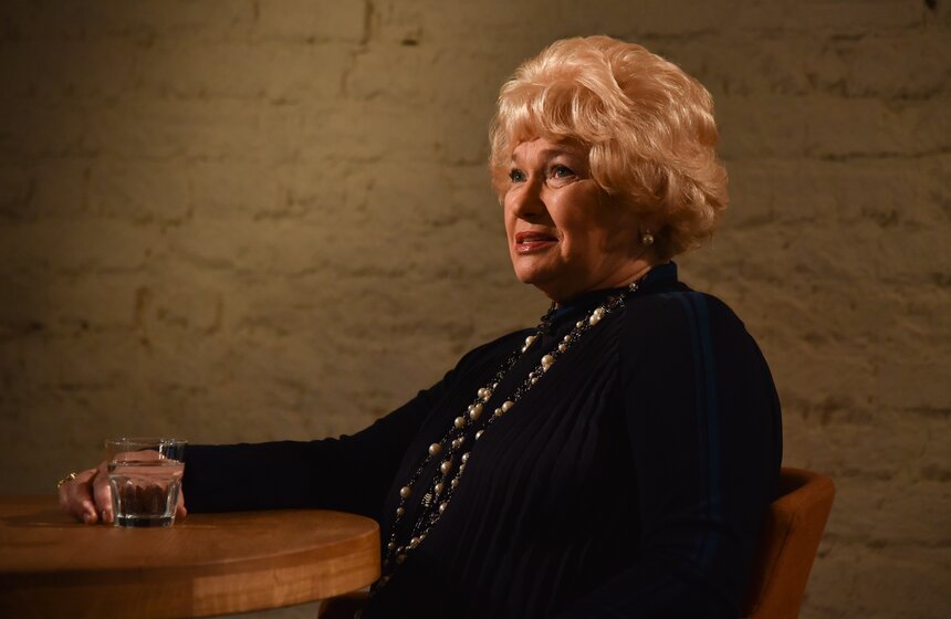 Людмила Нарусова на съемках программы "Важная персона" 9 фото