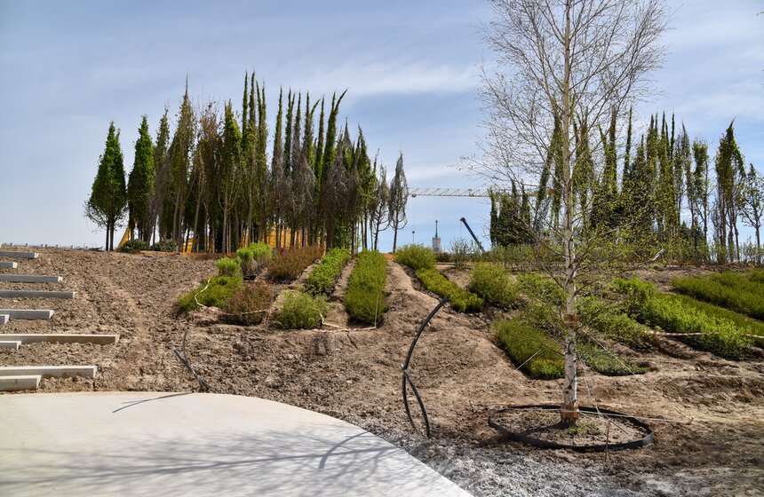 Строительство парка "Зарядье". Фото 13 фото