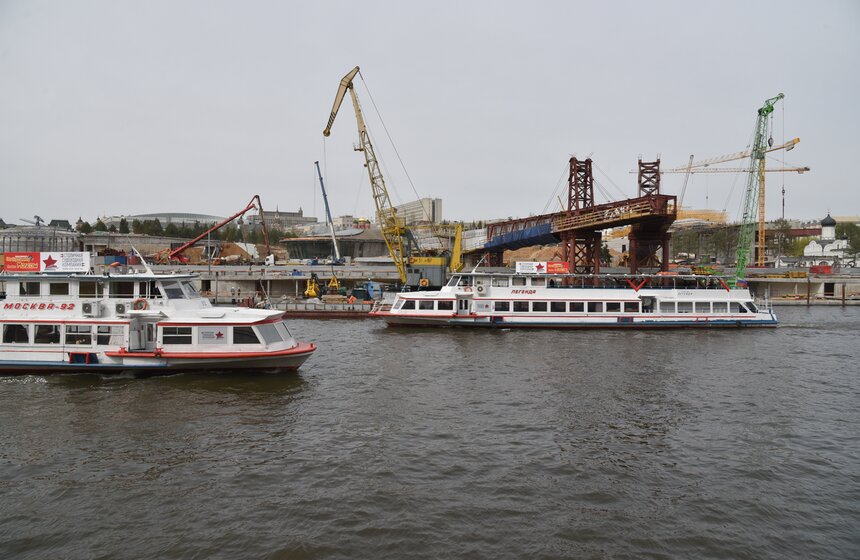 Строительство парка "Зарядье". Фото 35 фото