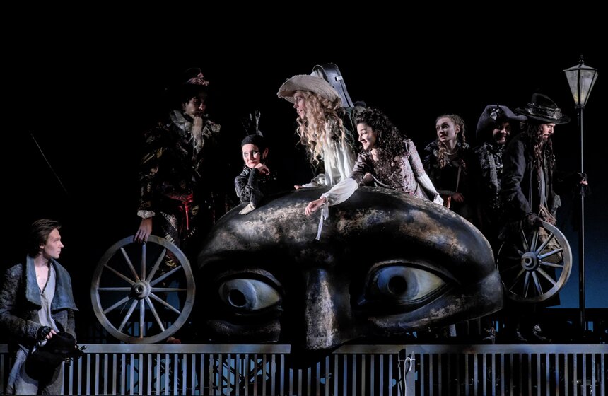 Предпремьерный показ спектакля "Капитан Фракасс" 8 фото