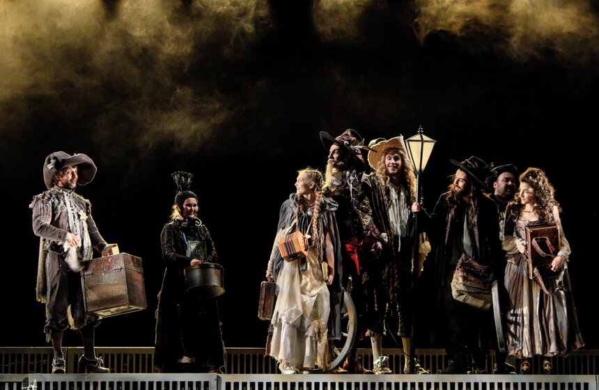 Предпремьерный показ спектакля "Капитан Фракасс" 7 фото