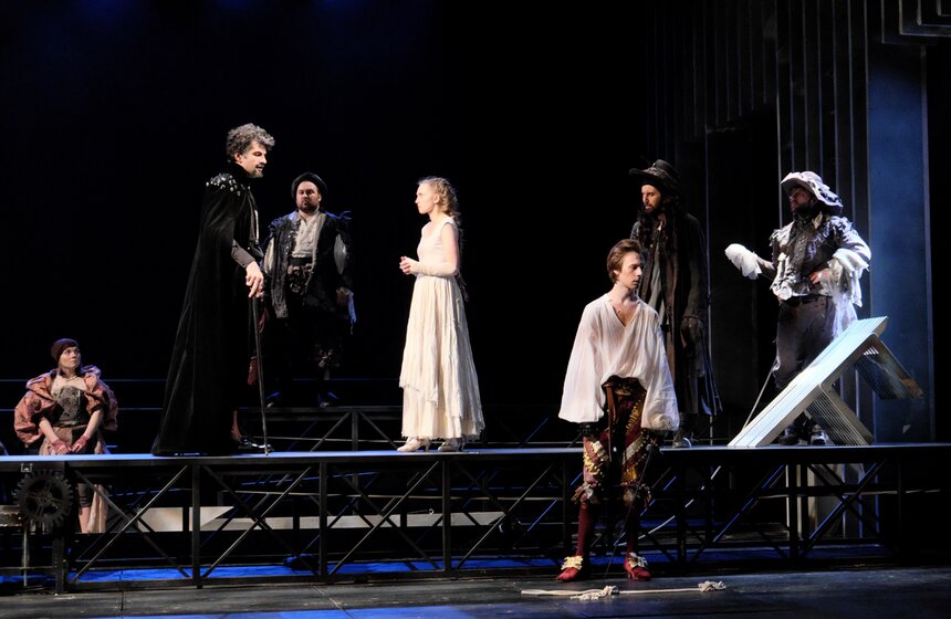 Предпремьерный показ спектакля "Капитан Фракасс" 44 фото