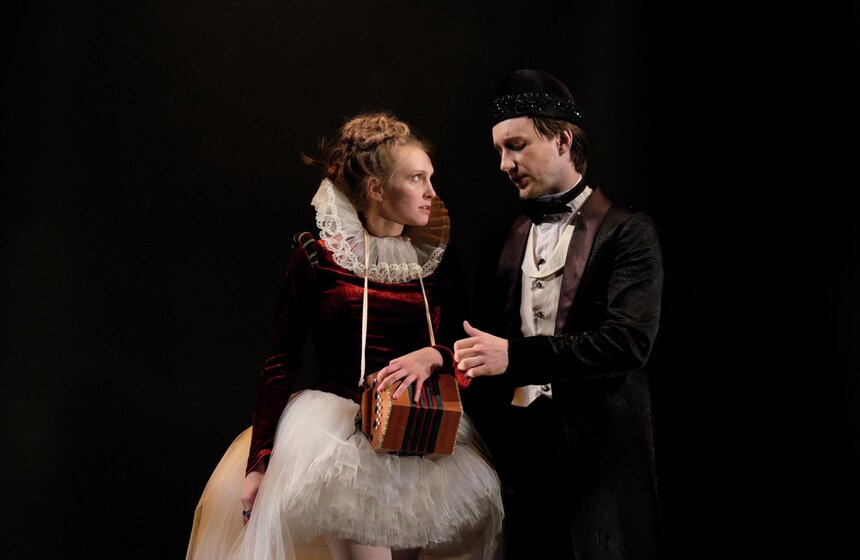 Предпремьерный показ спектакля "Капитан Фракасс" 48 фото