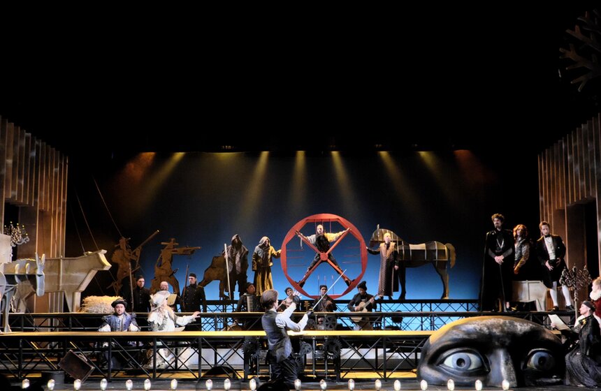 Предпремьерный показ спектакля "Капитан Фракасс" 50 фото