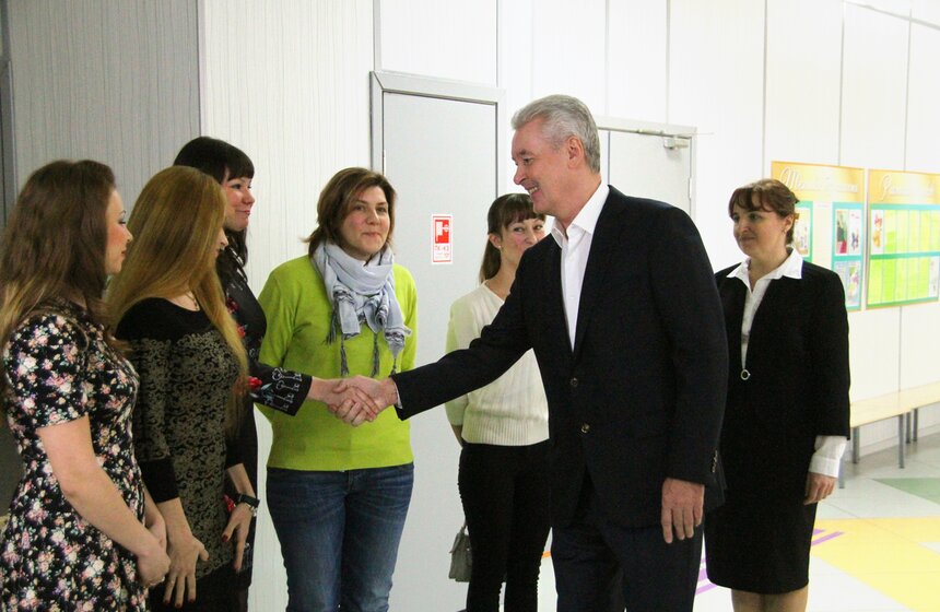 Сергей Собянин осмотрел новый ЖК "Вершинино" 18 фото