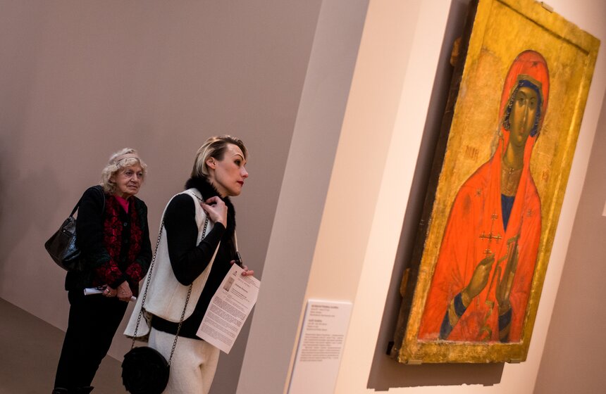 Выставка "Шедевры Византии" в Третьяковской галерее 1 фото