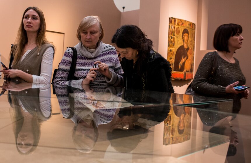 Выставка "Шедевры Византии" в Третьяковской галерее 4 фото