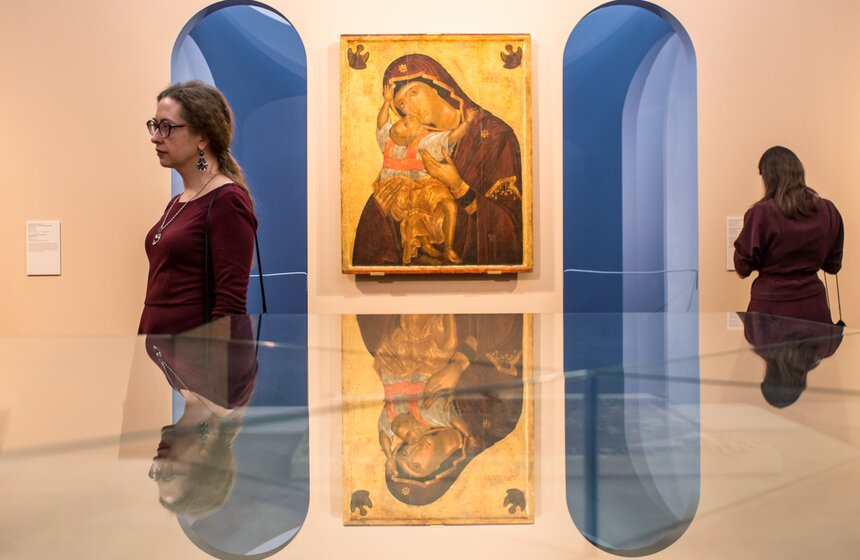 Выставка "Шедевры Византии" в Третьяковской галерее 7 фото