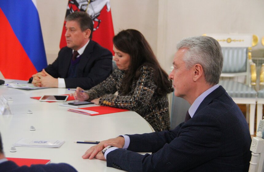 Сергей Собянин встретился с Общероссийским народным фронтом 6 фото