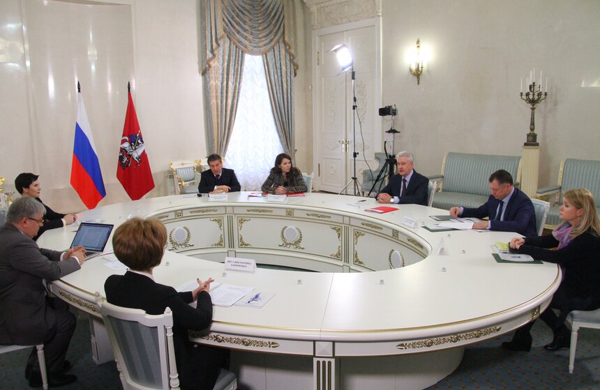 Сергей Собянин встретился с Общероссийским народным фронтом 1 фото