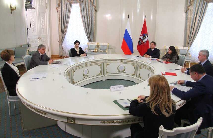 Сергей Собянин встретился с Общероссийским народным фронтом 4 фото