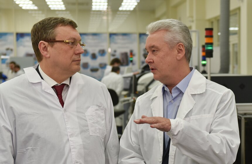 Собянин: мы активно поддерживаем московские предприятия 15 фото