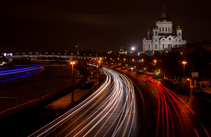 Москва вечерняя. Городские пейзажи в фотографиях 14 фото