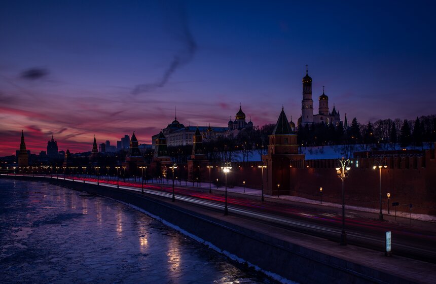 Москва вечерняя. Городские пейзажи в фотографиях 23 фото