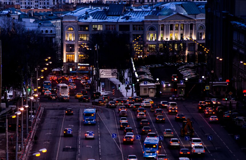 Москва вечерняя. Городские пейзажи в фотографиях 20 фото