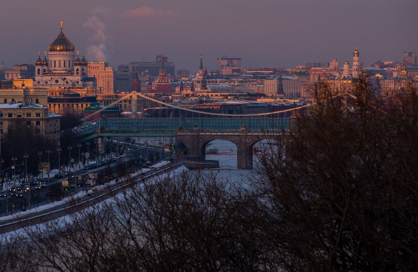 Москва вечерняя. Городские пейзажи в фотографиях 5 фото