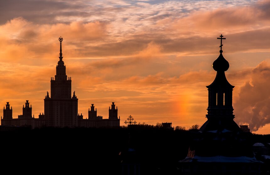 Москва вечерняя. Городские пейзажи в фотографиях 3 фото
