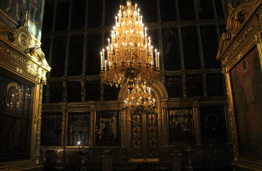 Ход реставрационных работ в Новоспасском монастыре. Фоторепортаж 21 фото