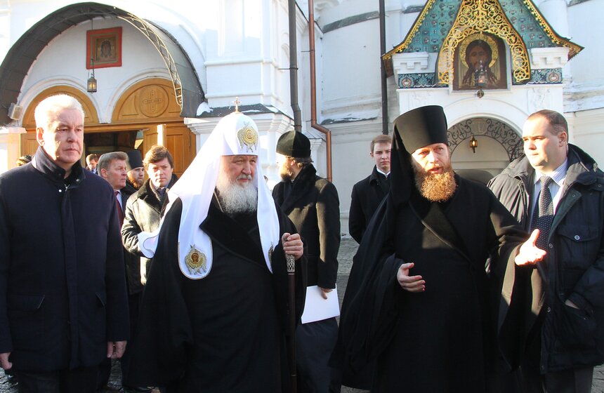Ход реставрационных работ в Новоспасском монастыре. Фоторепортаж 24 фото