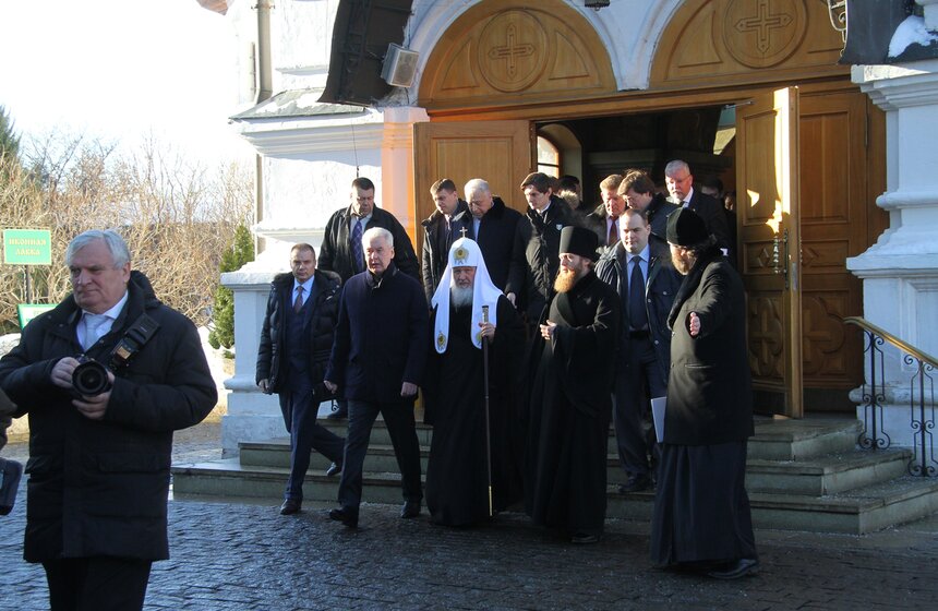 Ход реставрационных работ в Новоспасском монастыре. Фоторепортаж 23 фото