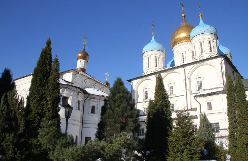 Ход реставрационных работ в Новоспасском монастыре. Фоторепортаж 30 фото