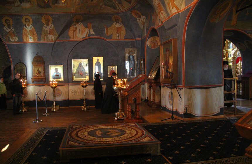 Ход реставрационных работ в Новоспасском монастыре. Фоторепортаж 7 фото