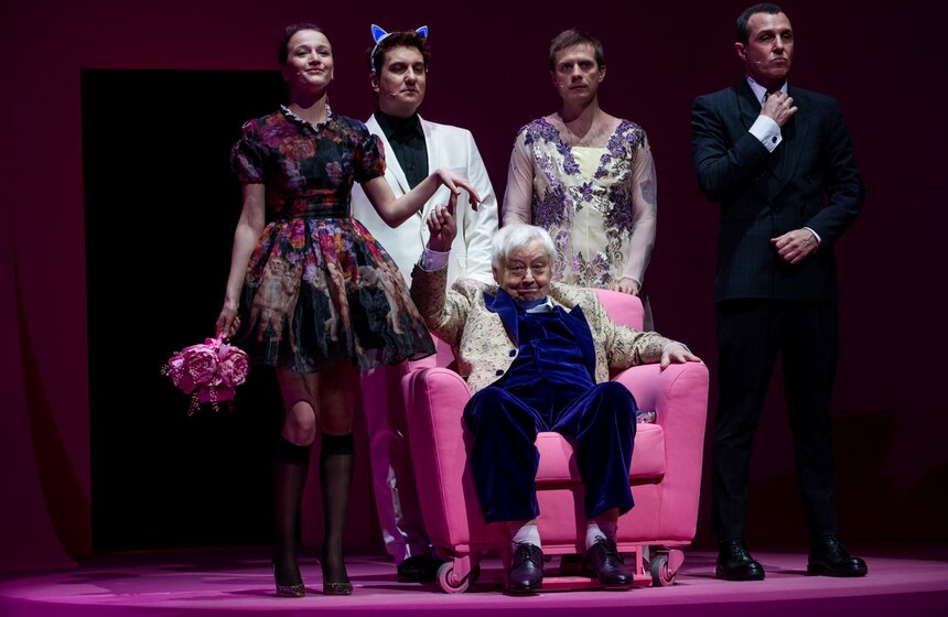 Пресс-показ спектакля "Дракон". Фоторепортаж 36 фото