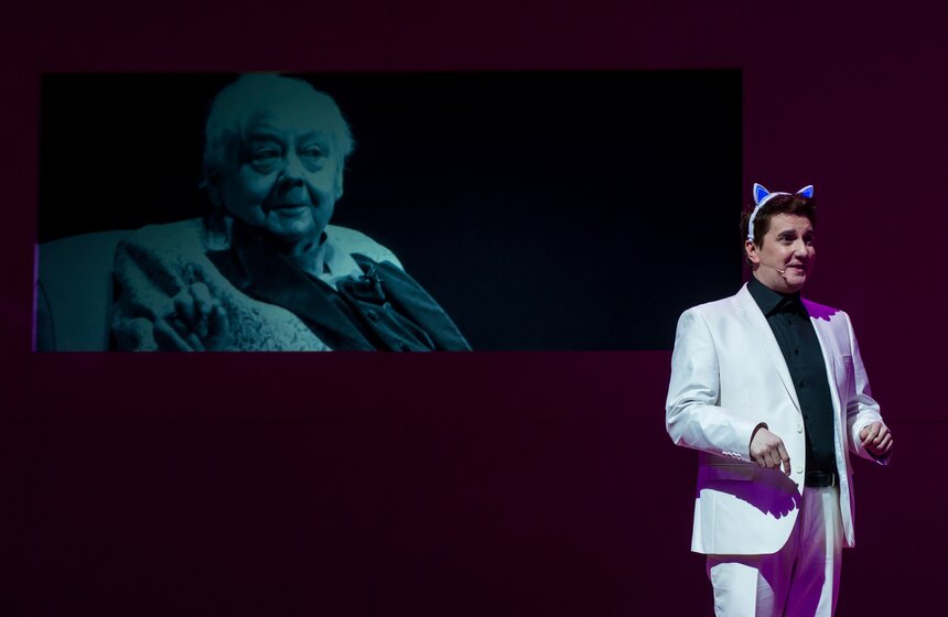 Пресс-показ спектакля "Дракон". Фоторепортаж 34 фото