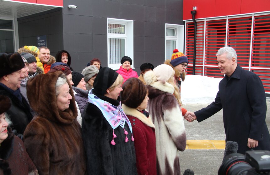 Сергей Собянин посетил новую поликлинику в Некрасовке 4 фото