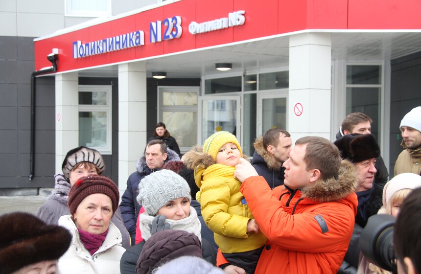 Сергей Собянин посетил новую поликлинику в Некрасовке 3 фото