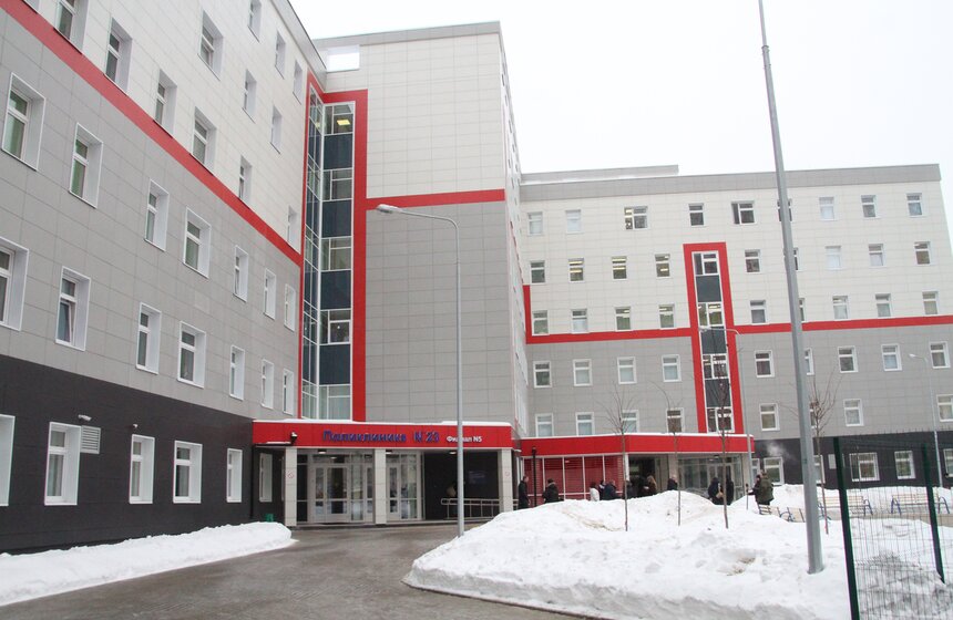 Сергей Собянин посетил новую поликлинику в Некрасовке 1 фото