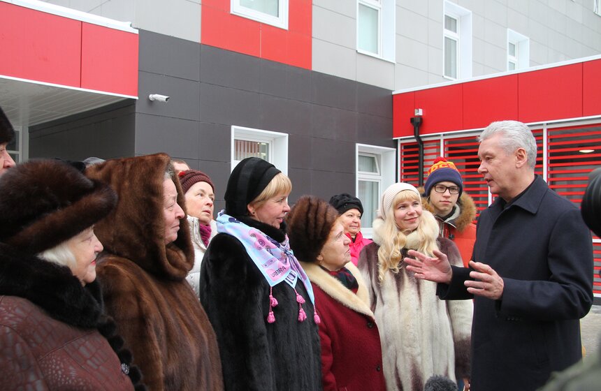 Сергей Собянин посетил новую поликлинику в Некрасовке 5 фото