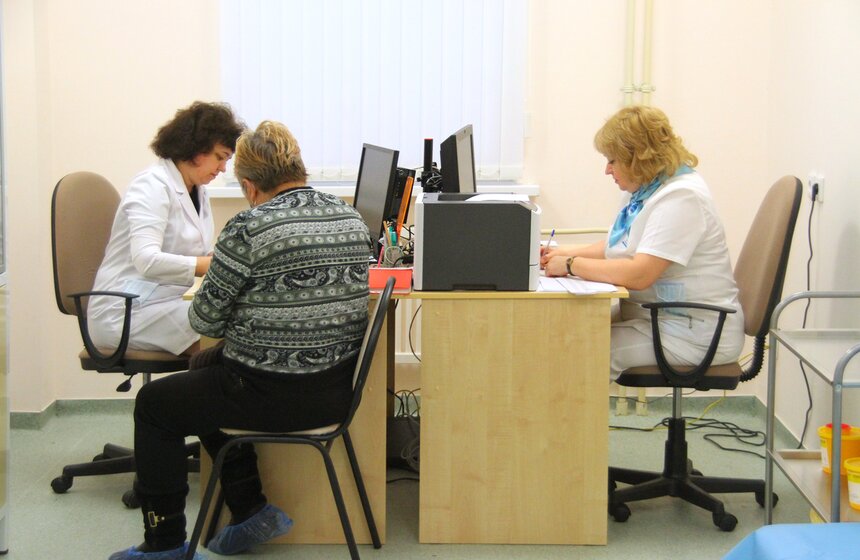 Сергей Собянин посетил новую поликлинику в Некрасовке 12 фото