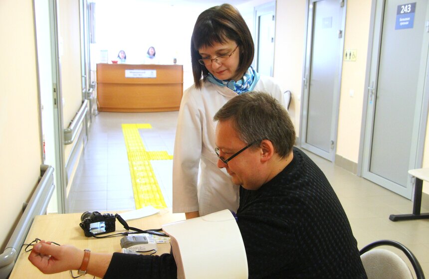 Сергей Собянин посетил новую поликлинику в Некрасовке 19 фото