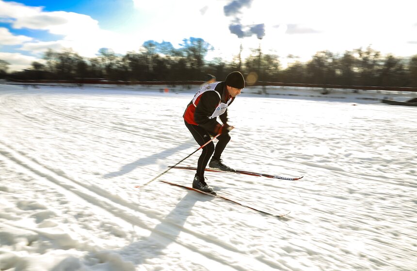 Всероссийская гонка "Лыжня России" в столице 16 фото