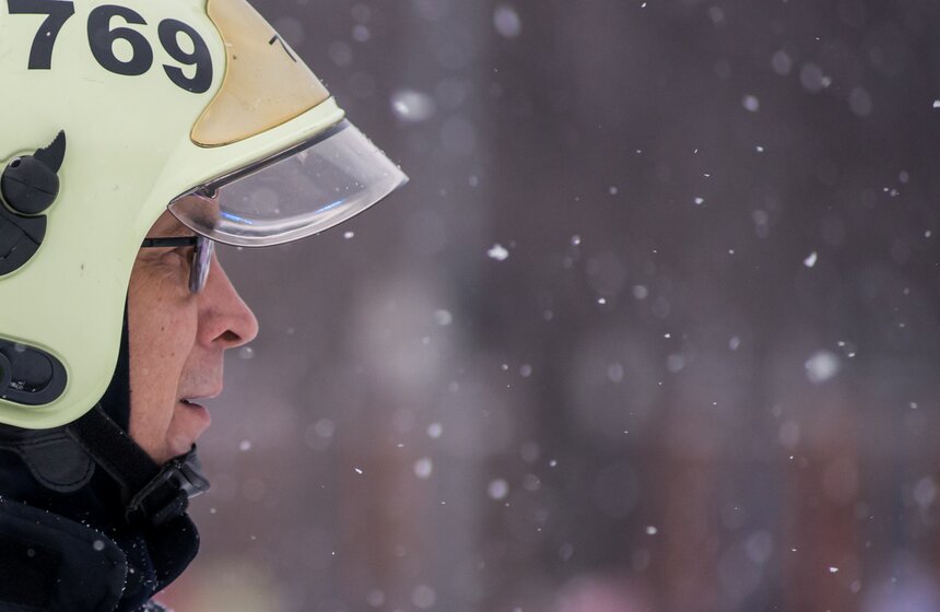 Пожарно-спасательный флешмоб прошел в парке Горького 13 фото