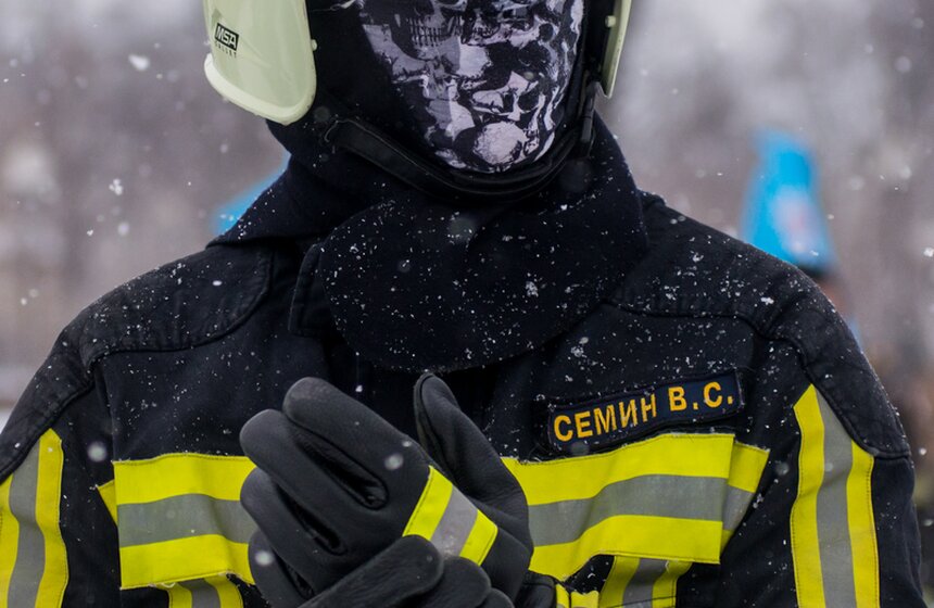 Пожарно-спасательный флешмоб прошел в парке Горького 12 фото