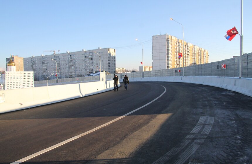 Мэр открыл путепровод в Щербинке 4 фото