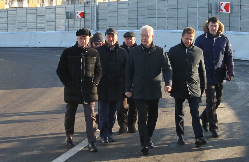 Мэр открыл путепровод в Щербинке 6 фото