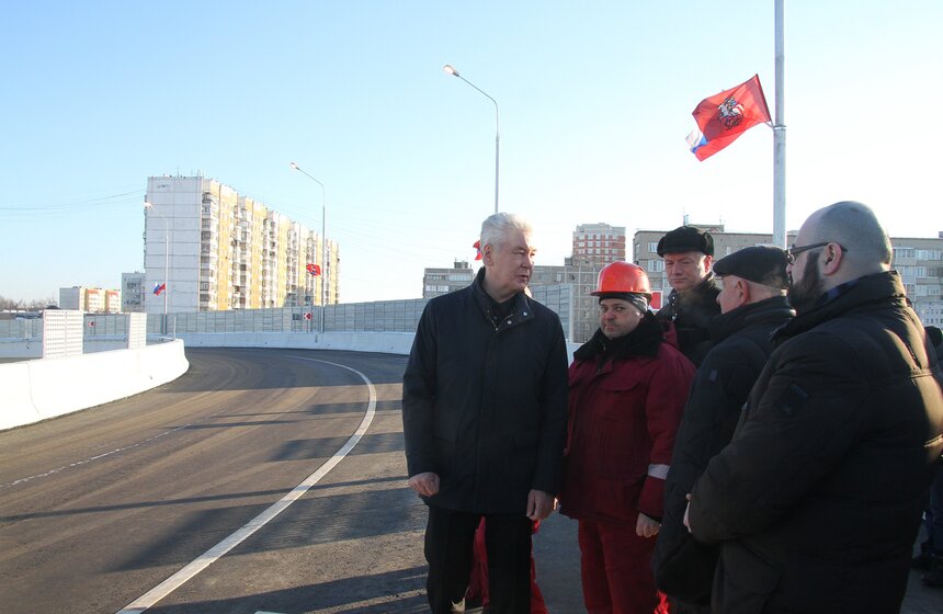 Мэр открыл путепровод в Щербинке 12 фото