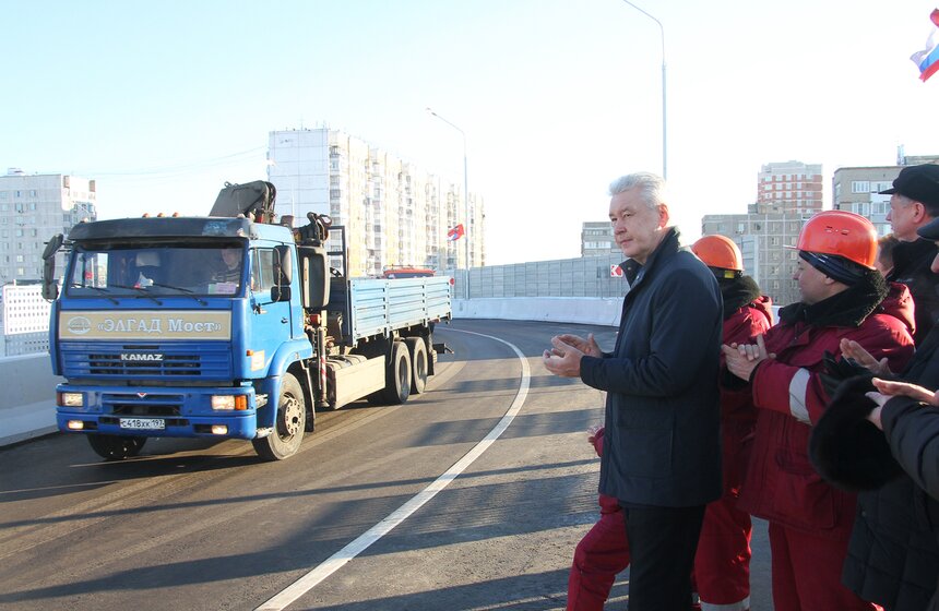 Мэр открыл путепровод в Щербинке 11 фото