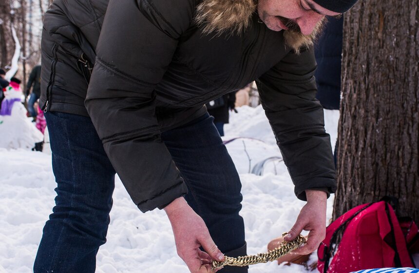 Фестиваль снеговиков в "Сокольниках" 20 фото