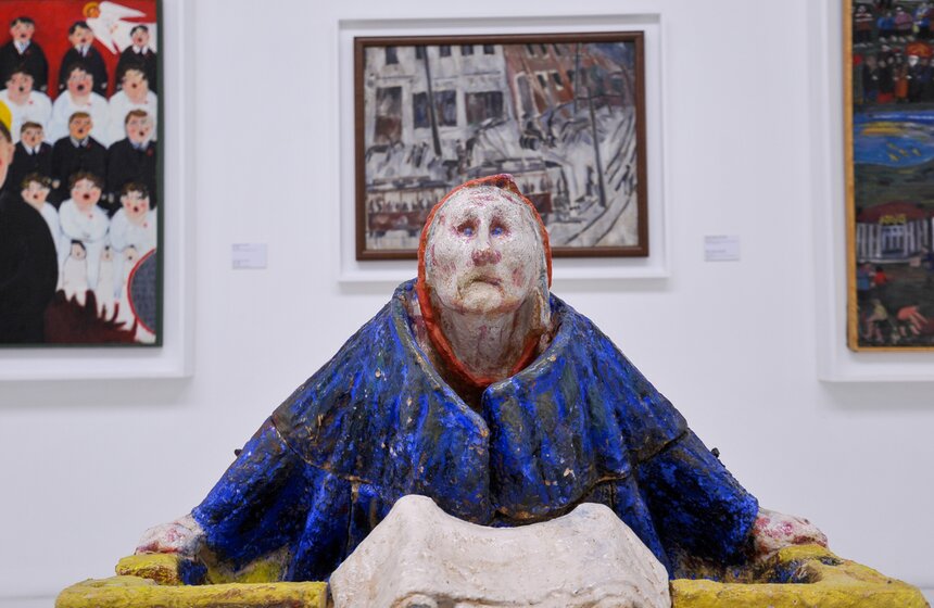 Выставки "Наив…но" и "Сотворение мира". Фоторепортаж 23 фото