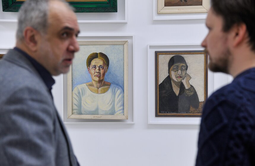 Выставки "Наив…но" и "Сотворение мира". Фоторепортаж 12 фото