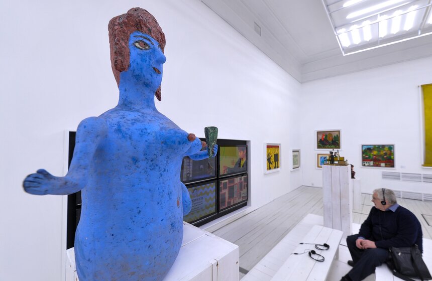 Выставки "Наив…но" и "Сотворение мира". Фоторепортаж 15 фото