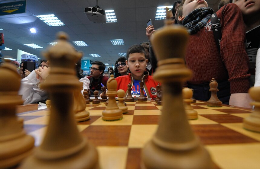 Встреча с шахматистом Сергеем Карякиным 13 фото