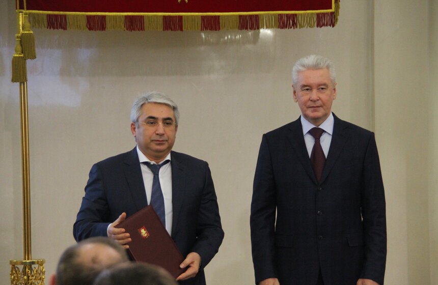 Сергей Собянин наградил участников строительства МЦК 21 фото